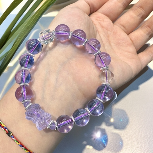 净体玻利维亚卡12毫米设计款手串