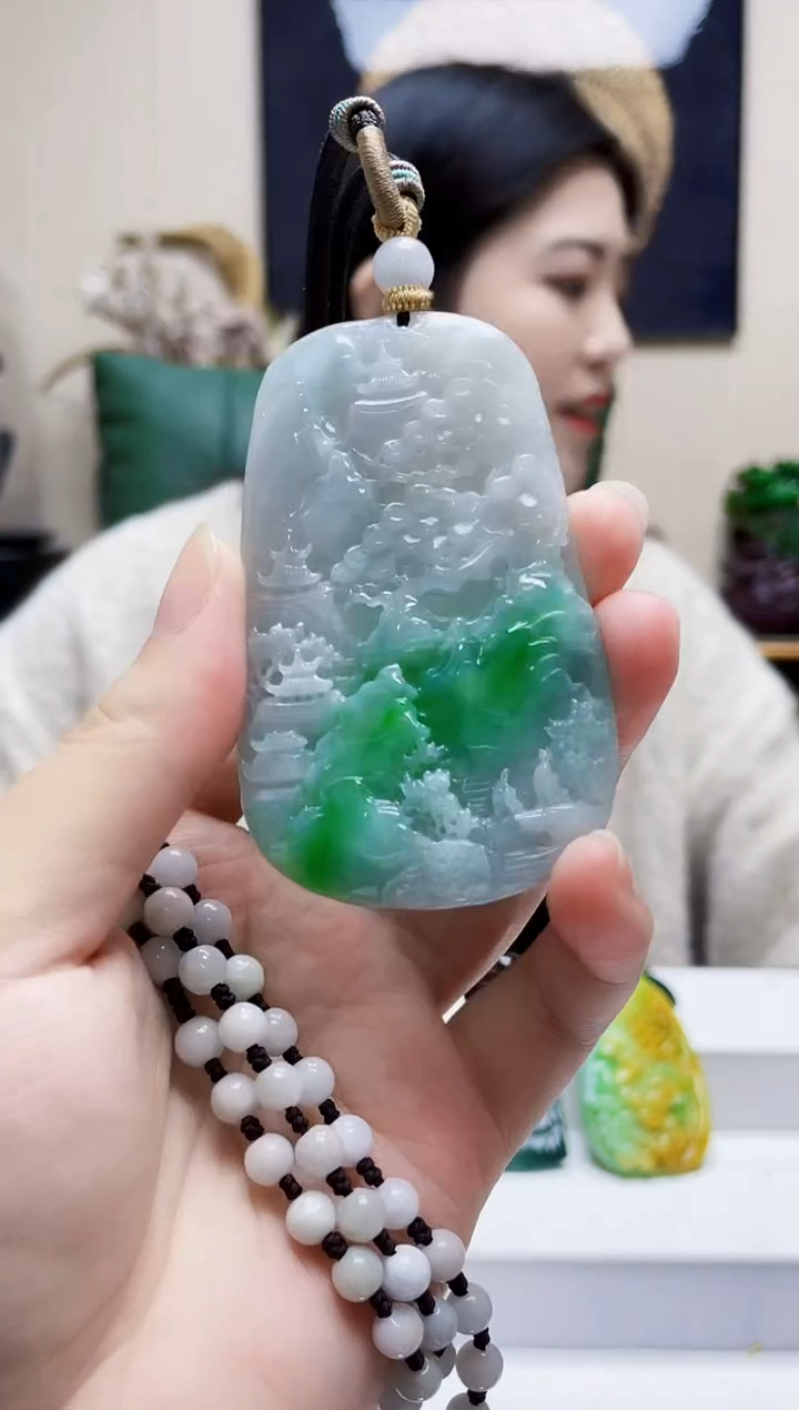 未镶嵌定制翡翠玉**盆1