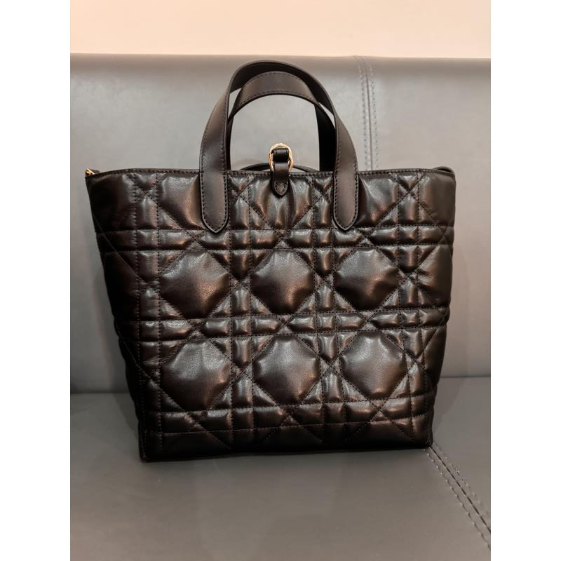 HIRMRIS手工真皮包551157-黑-三格托特蒂-中号