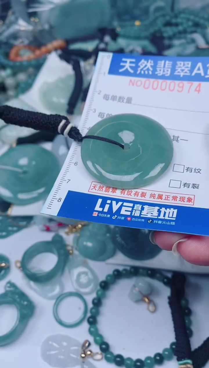 颈饰未镶嵌翡翠00000974