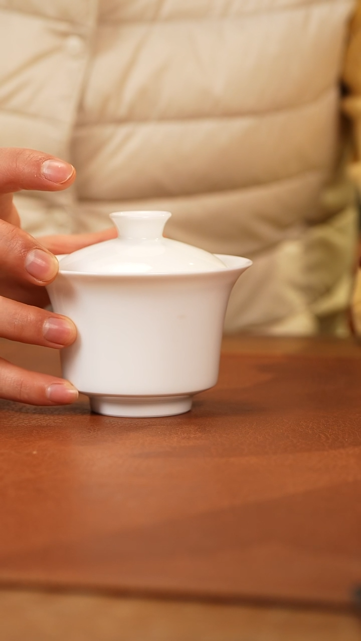 【闪购商品】杯景德镇马蹄盖碗