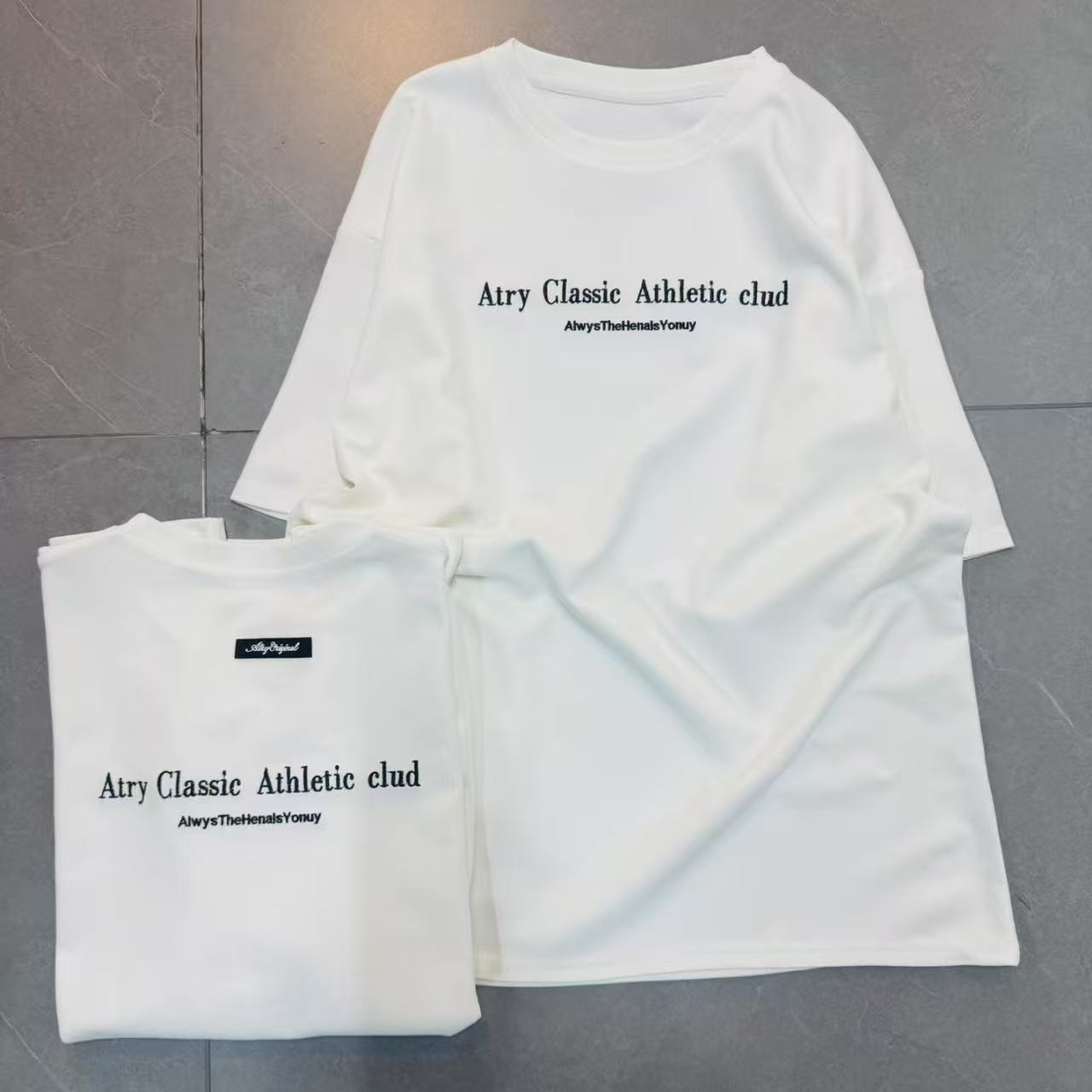 0165休闲白色短袖T恤