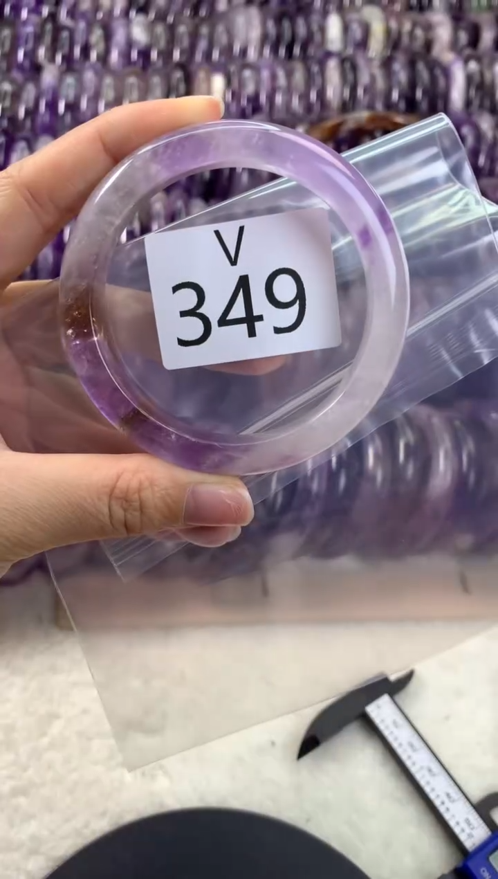 【闪购商品】水晶水晶手镯V未镶嵌349-56
