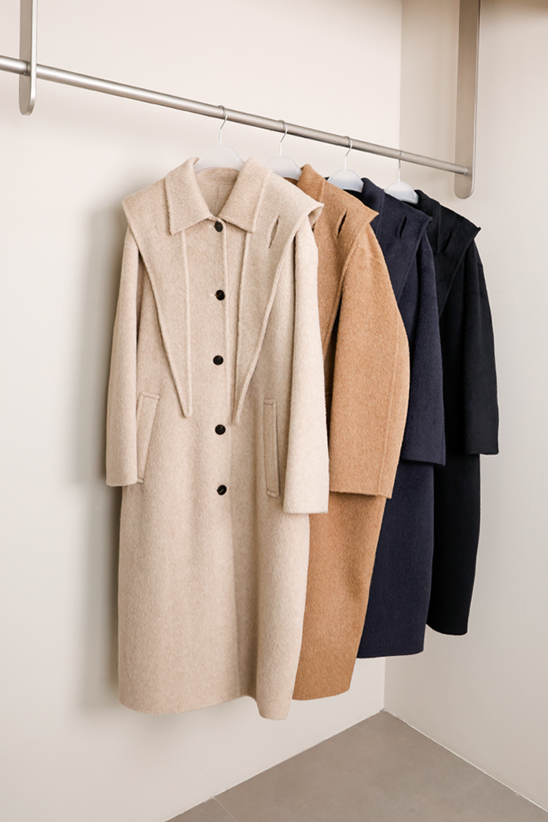 25102-1 苏丽羊驼毛 18.27微米双面“黄金羊驼”单排外套