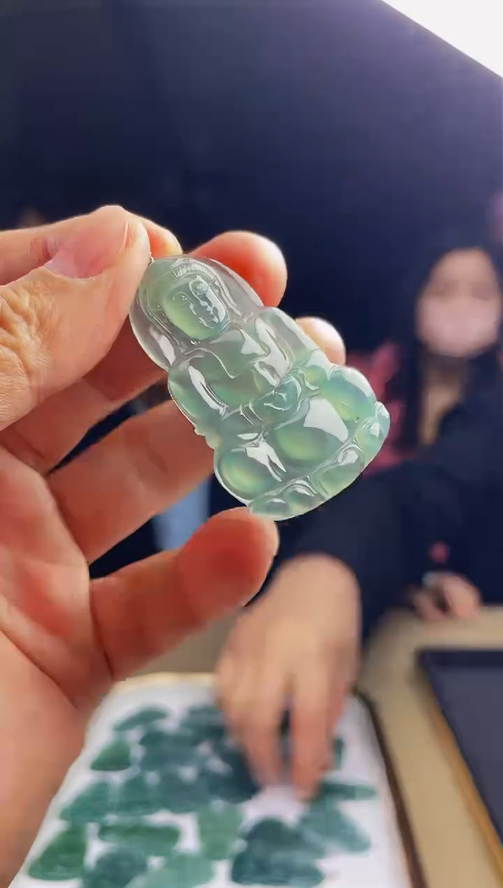 【闪购商品】定制翡翠未镶嵌       1507