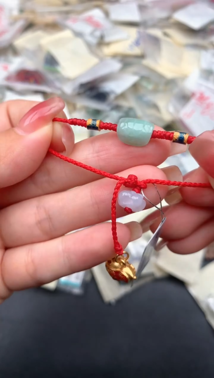 银S925镶嵌挂件翡翠一