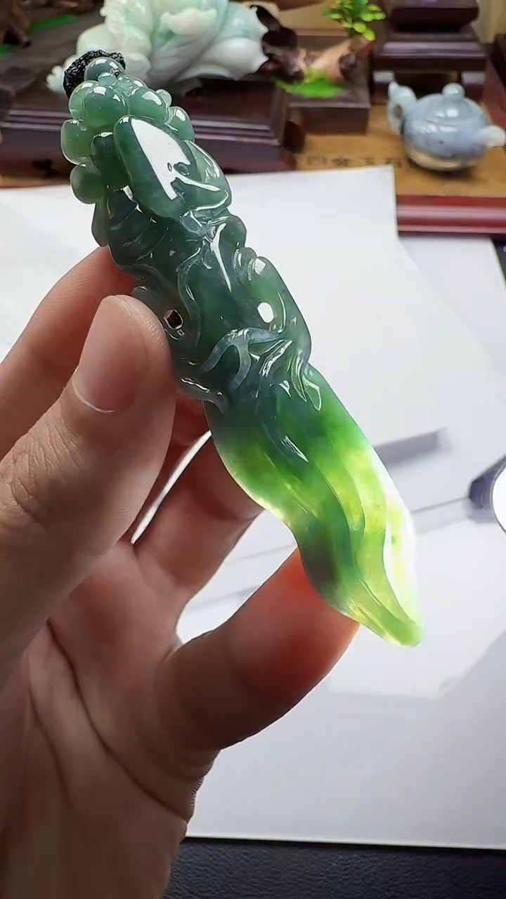 吊坠(不含链)未镶嵌翡翠1