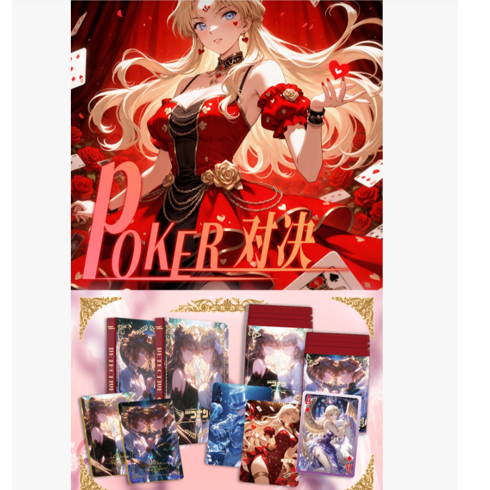 幻影潮玩【名侦探柯南扑克专属卡牌】收藏盲盒卡牌