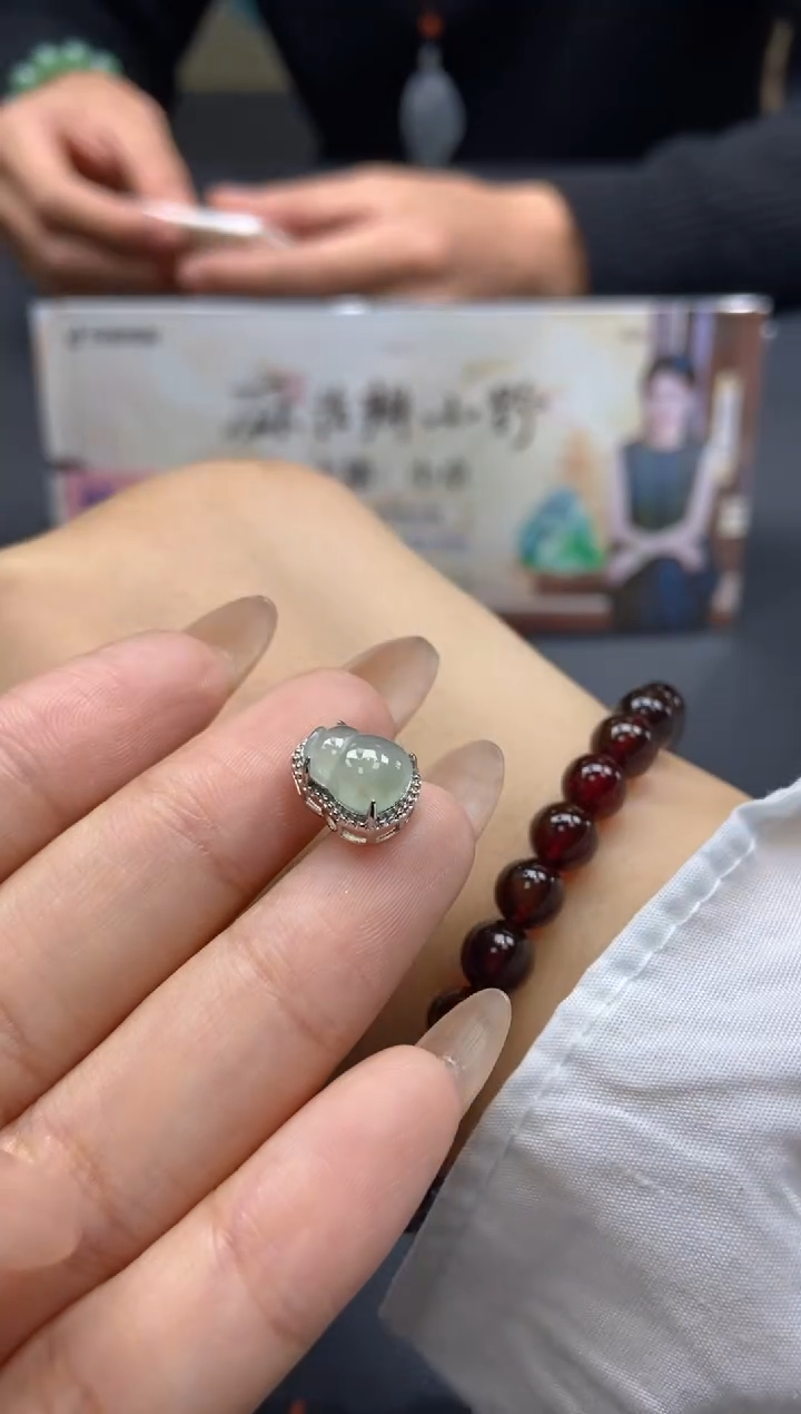 【闪购商品】翡翠颈饰未镶嵌天然翡翠A货64