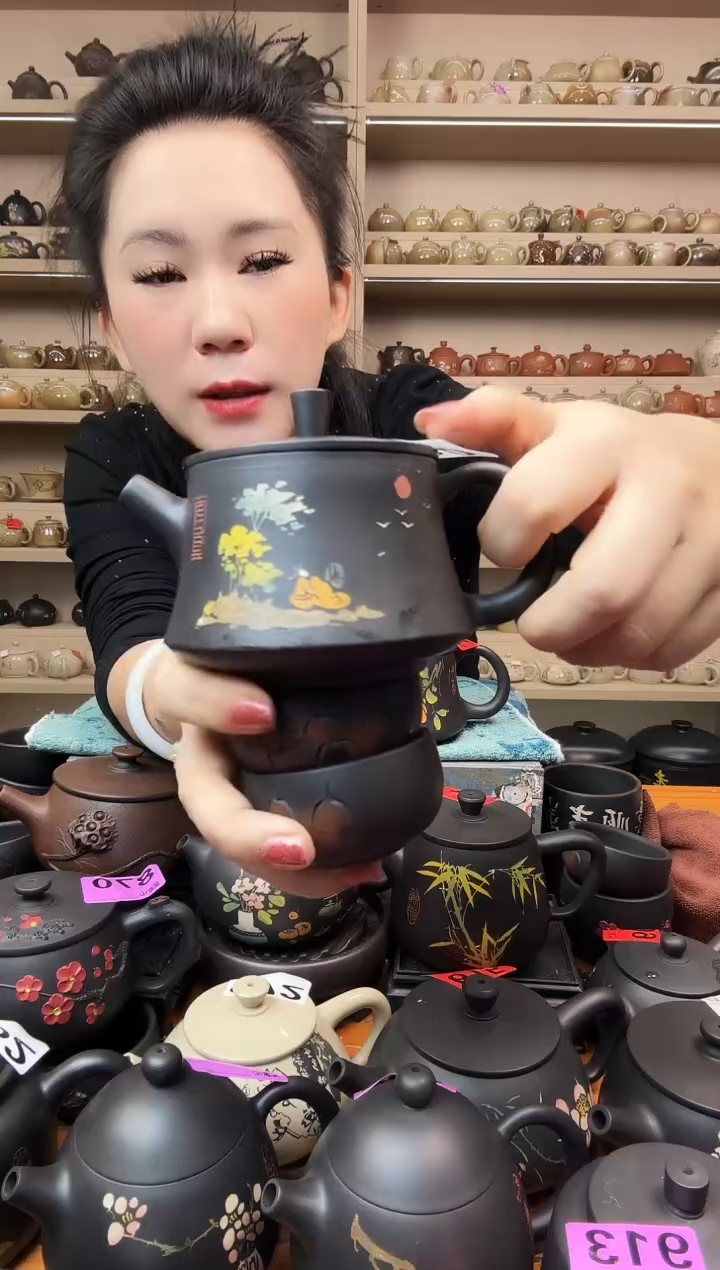 壶彩填壶200cc+2线雕杯 010