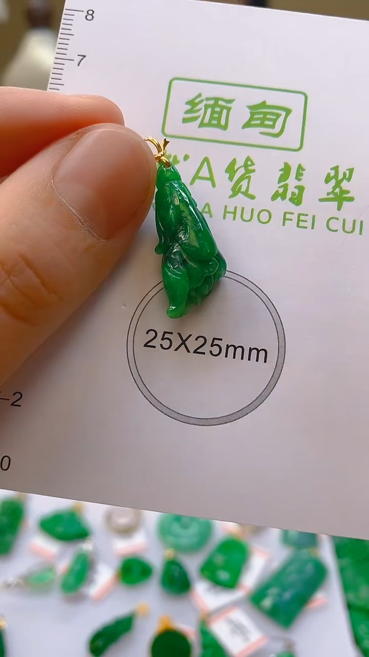 【闪购商品】翡翠颈饰18K金镶嵌新号开播，全场乱卖