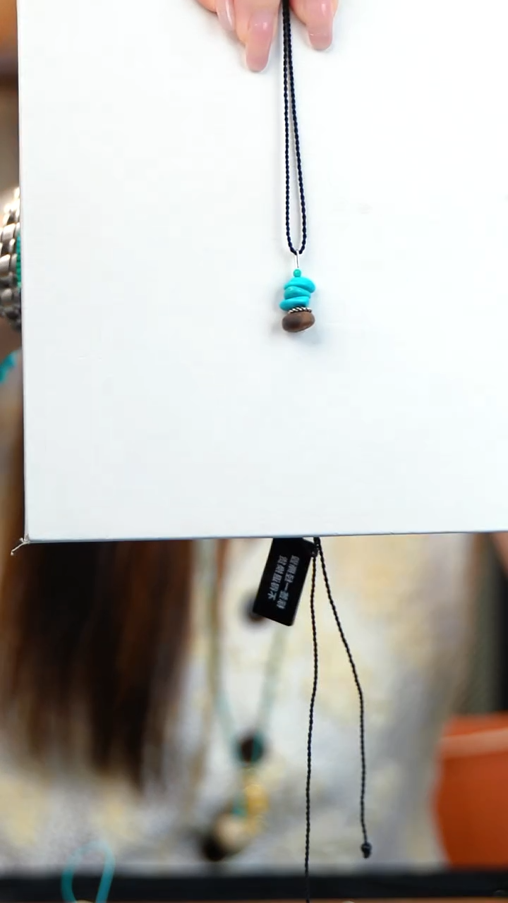 许愿塔绿松石天然矿石