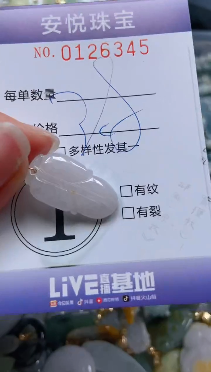 【闪购商品】翡翠颈饰未镶嵌闪购0126345