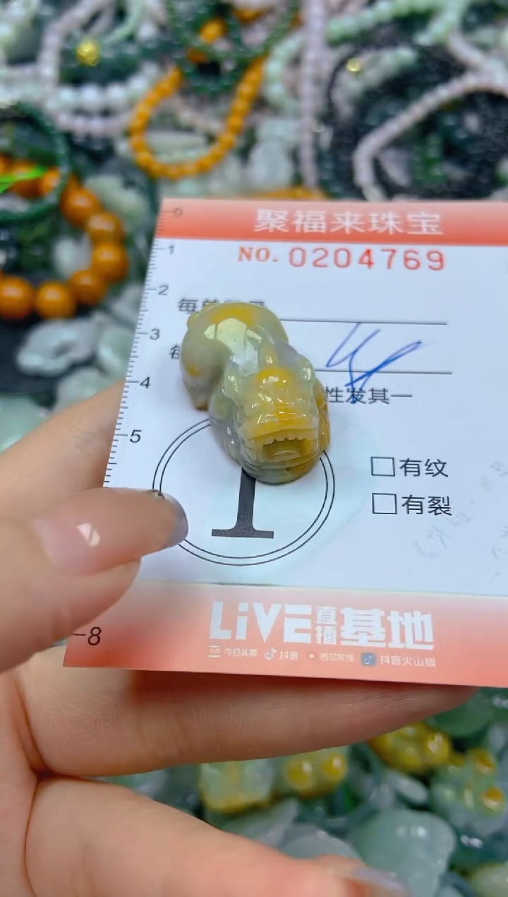 翡翠未镶嵌颈饰闪购0204769