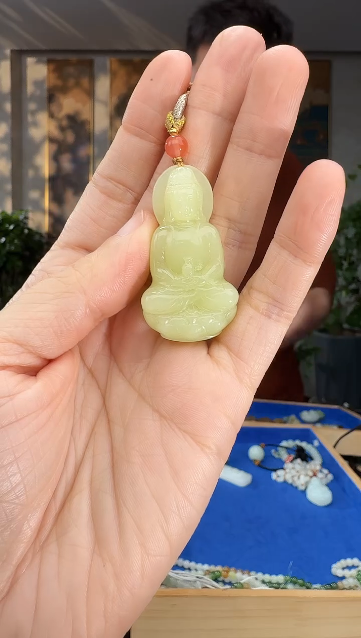 未镶嵌和田玉挂件拍一发一
