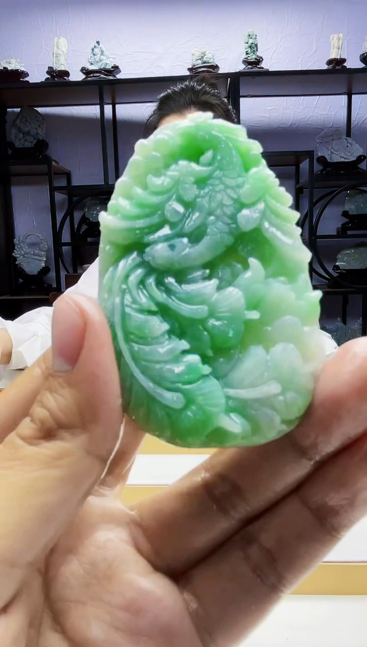 【闪购商品】定制翡翠未镶嵌毛货01210094 