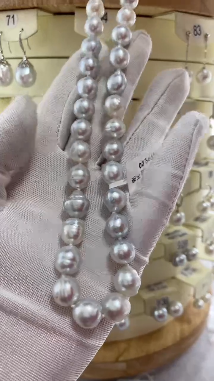 【闪购商品】海水珍珠项链未镶嵌9-10mm