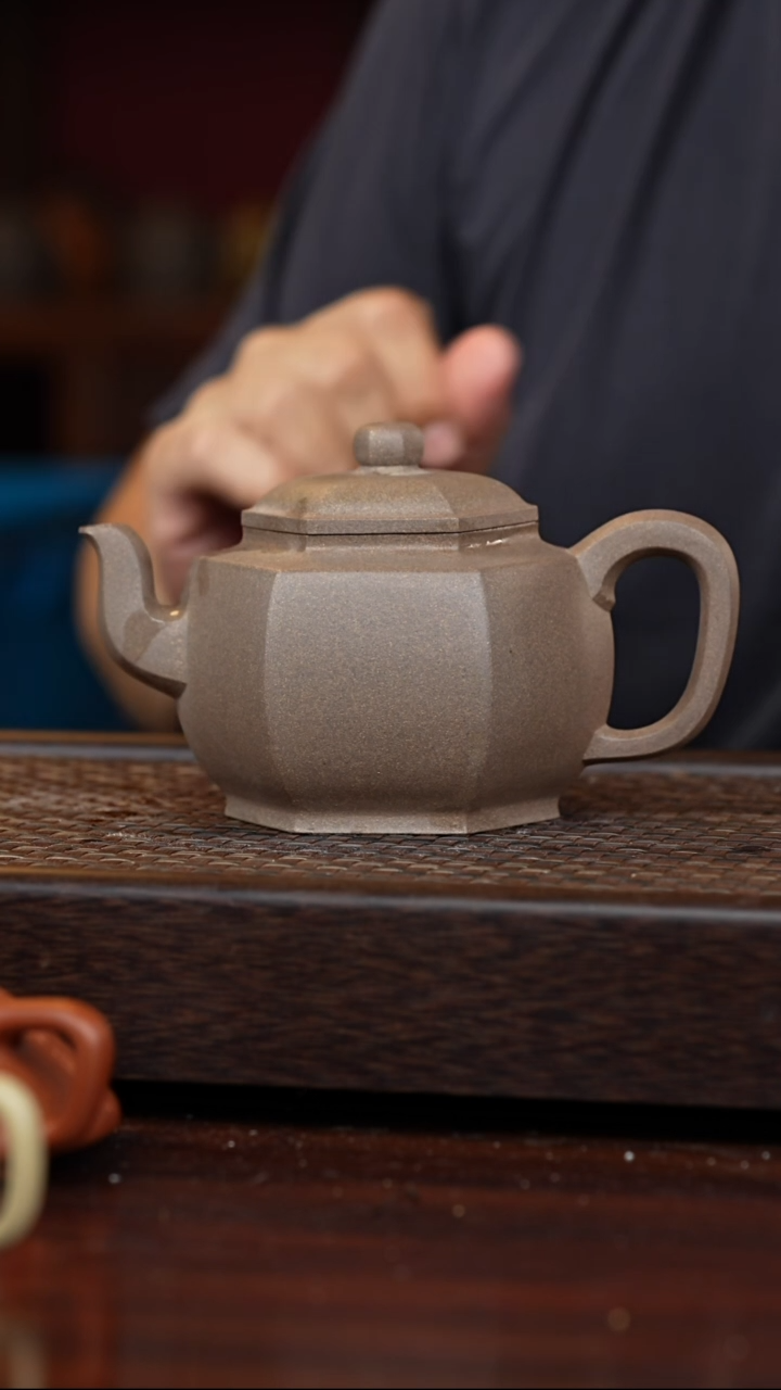 茶壶紫砂丹壶溢香紫砂壶400毫升花泥