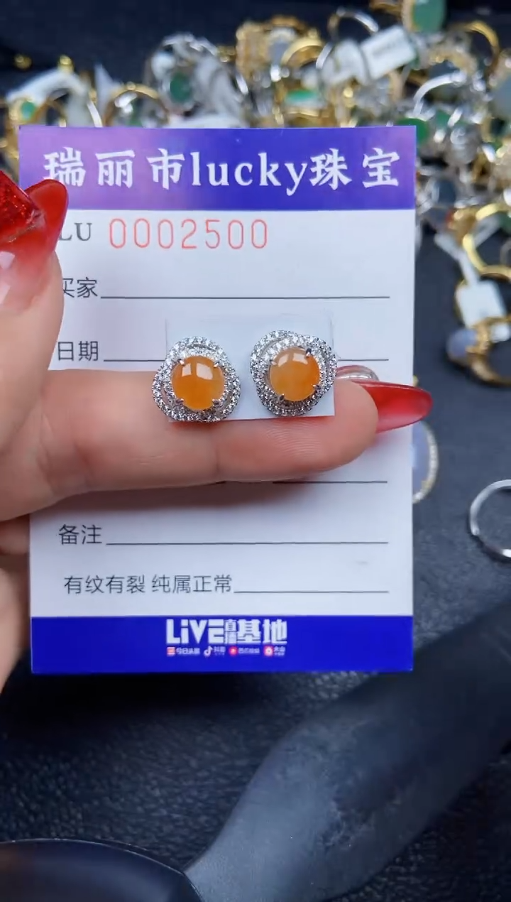 【闪购商品】翡翠颈饰银S925镶嵌2500