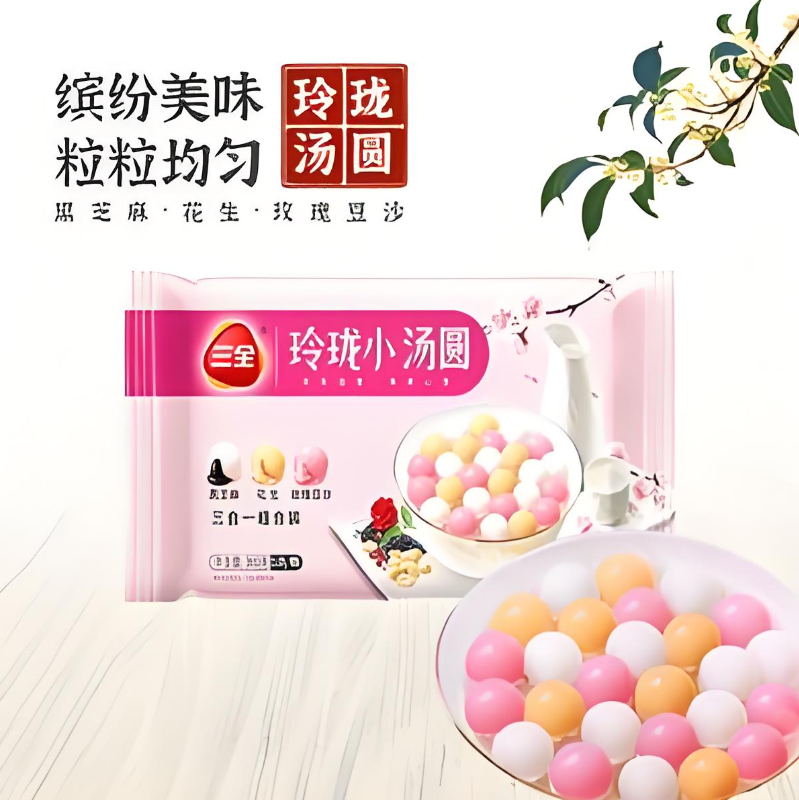 三全组合装(黑芝麻/草莓/紫薯)300g/袋 1袋/份