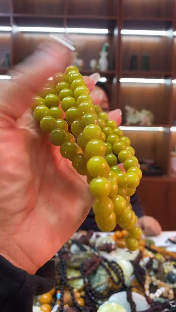 未镶嵌岫玉手链多样性发其一