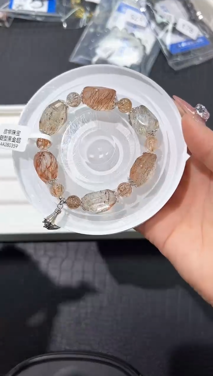 水晶手串未镶嵌79t多样性发其一【1条】默认微瑕