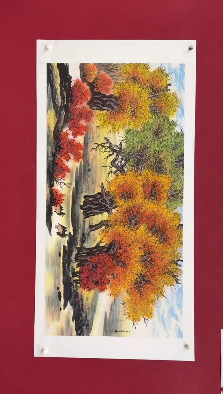 【闪购商品】国画国画绘画山水花鸟