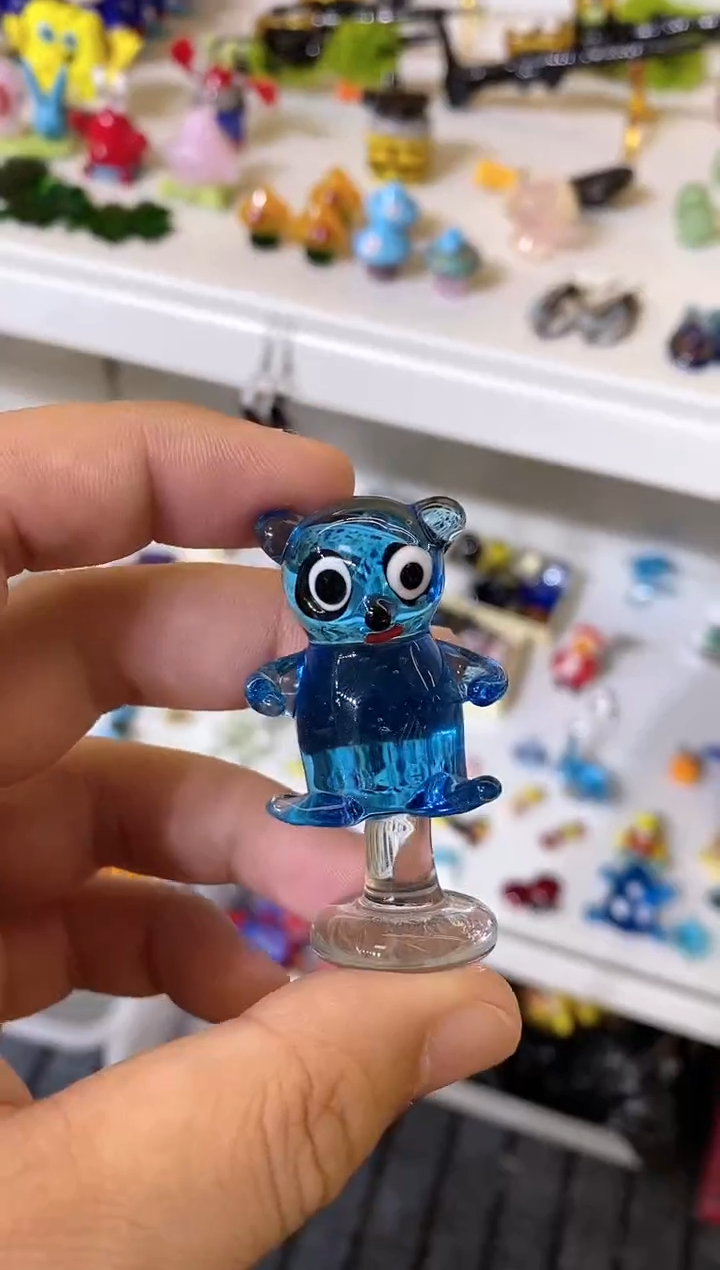琉璃手工艺品特价熊