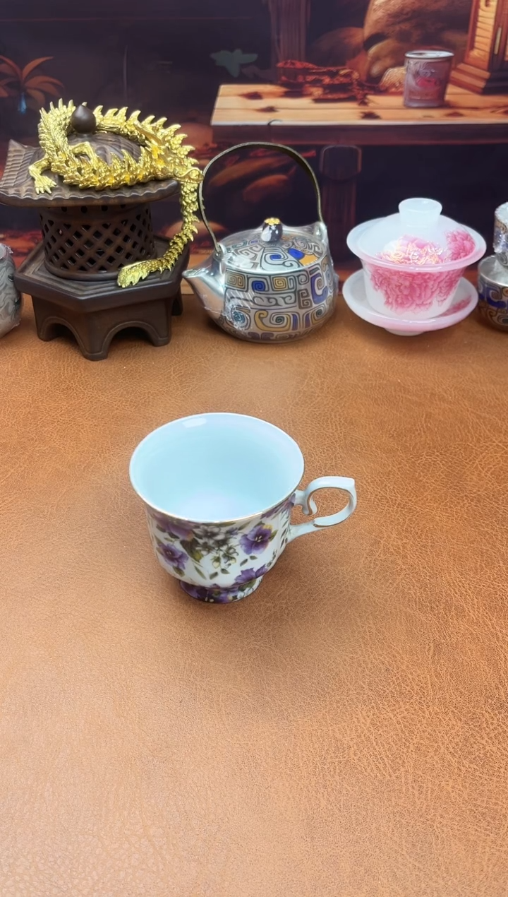 陶瓷茶具摆件旅行套组