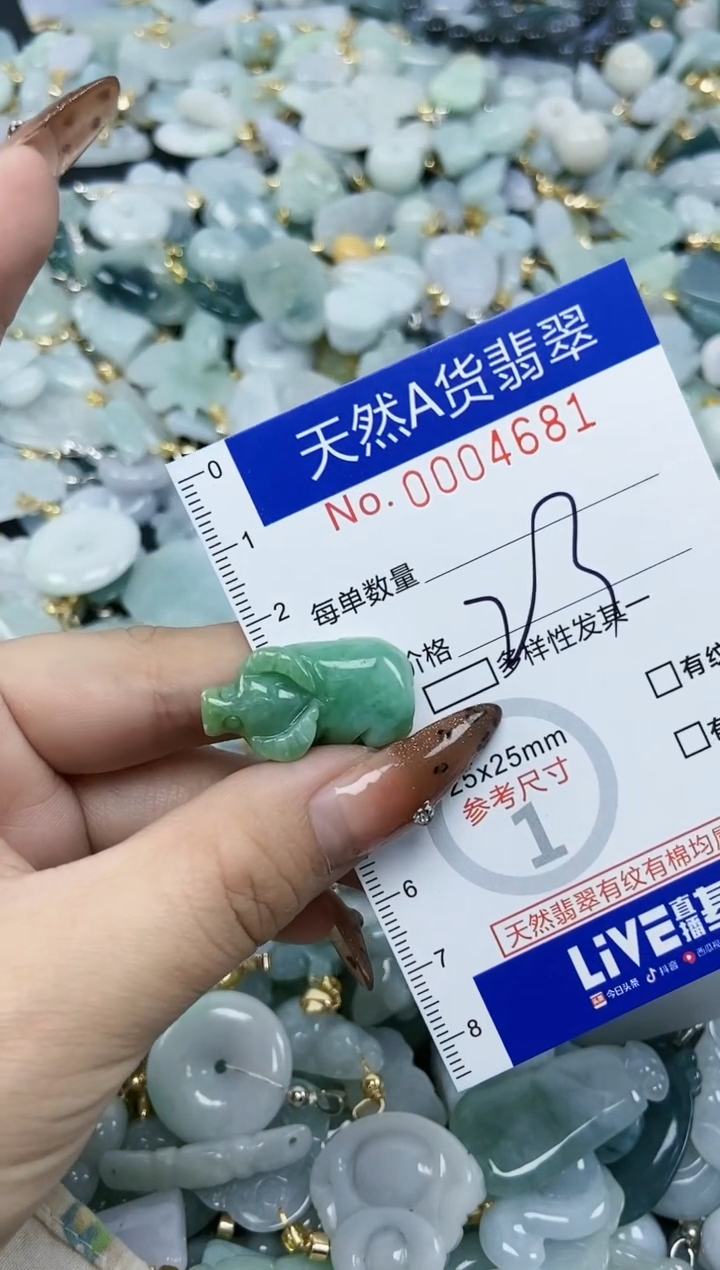 【闪购商品】翡翠颈饰未镶嵌天然A货翡翠