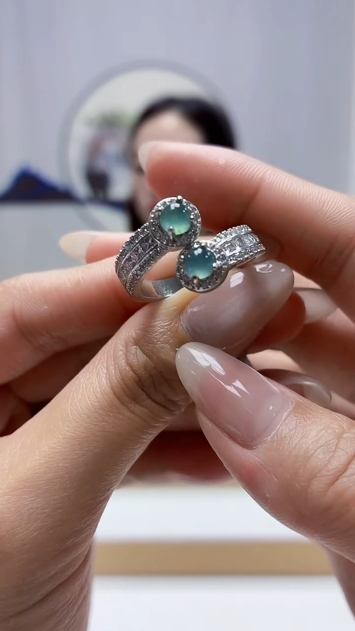 颈饰未镶嵌翡翠4852MM-jj挂件3