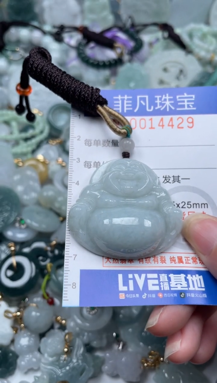 颈饰未镶嵌翡翠14429