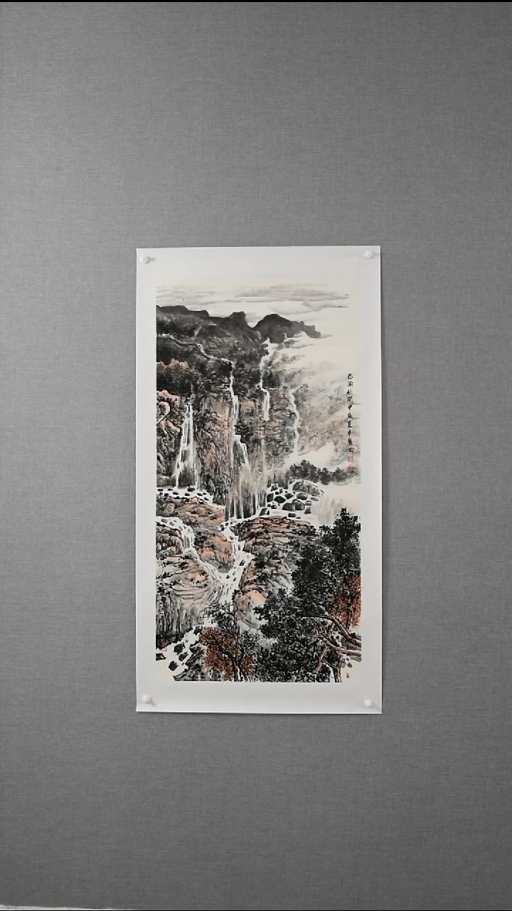 【闪购商品】绘画申丽娜-山水-4.5平尺-01