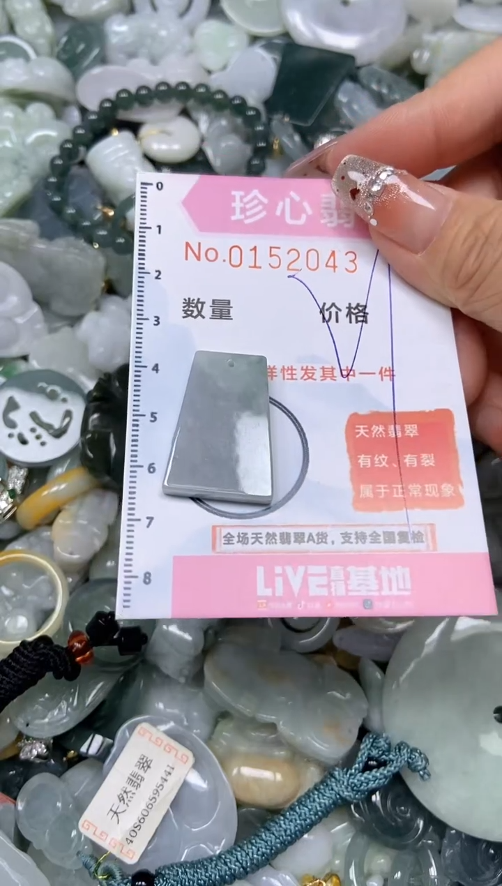 【闪购商品】翡翠颈饰未镶嵌闪购链接0152043
