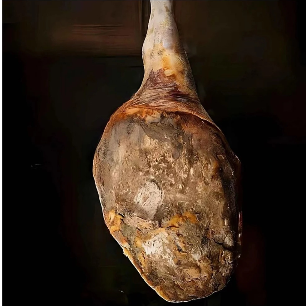 【整腿20--30斤】云南宣威正宗老火腿低盐腌制紧实肉质咸香风味佳品