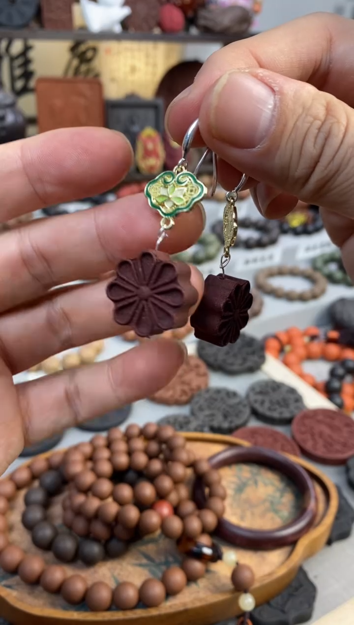 泥塑宣和御制合香福利一对