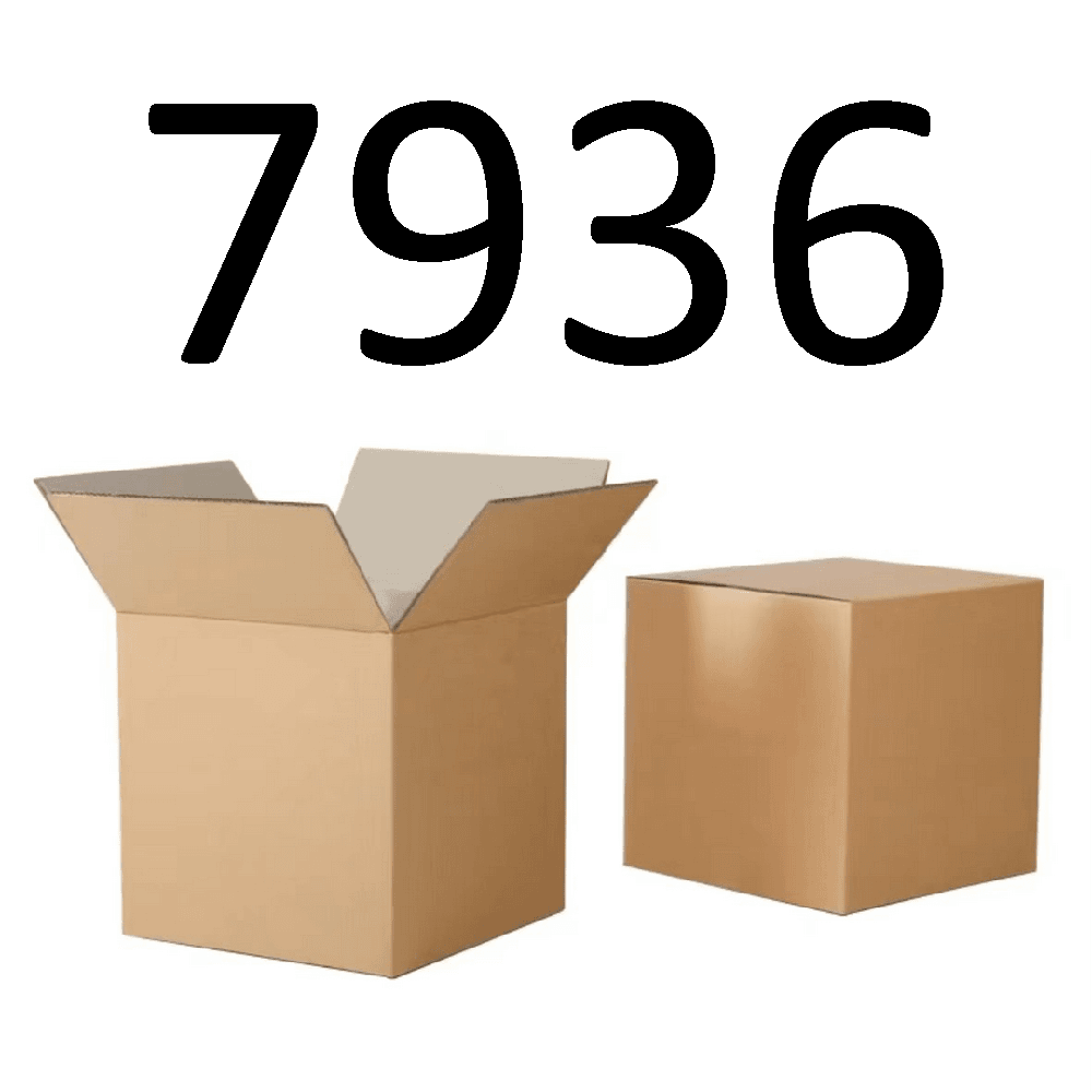 99新  【按照主播讲解下单】7936编号纸箱 3C数码家用百货桌面