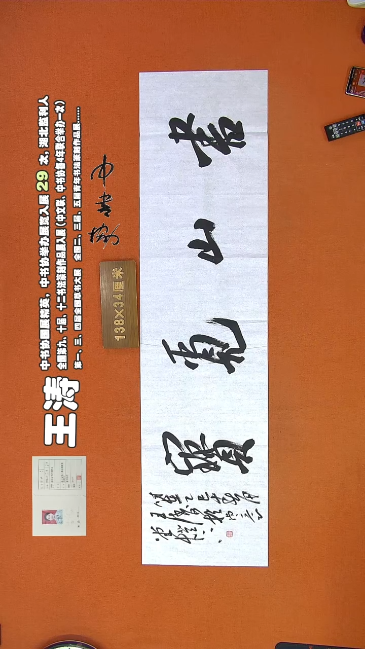 【闪购商品】书法740王涛书法作品