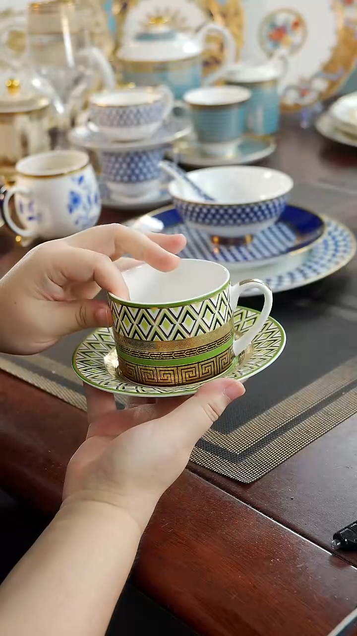 瓷片咖啡杯碟  福利价