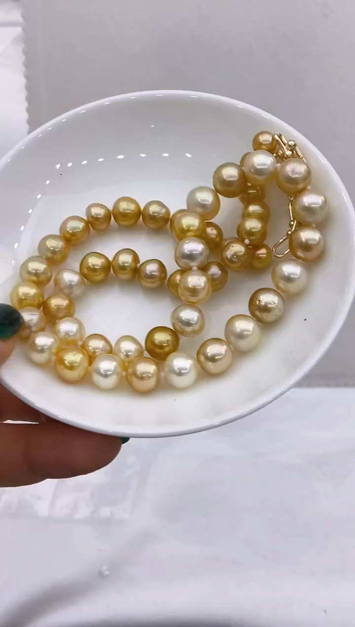 【闪购商品】海水珍珠项链未镶嵌177 8-10mm