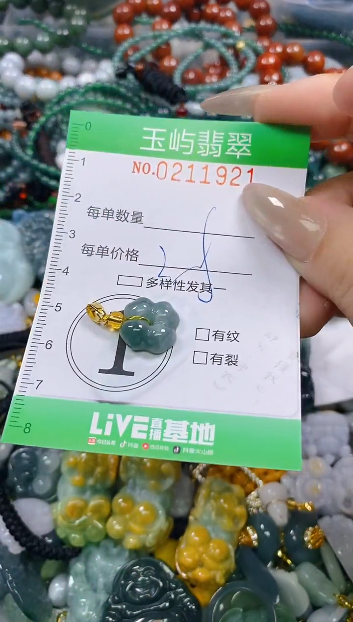 颈饰未镶嵌翡翠闪购0211921