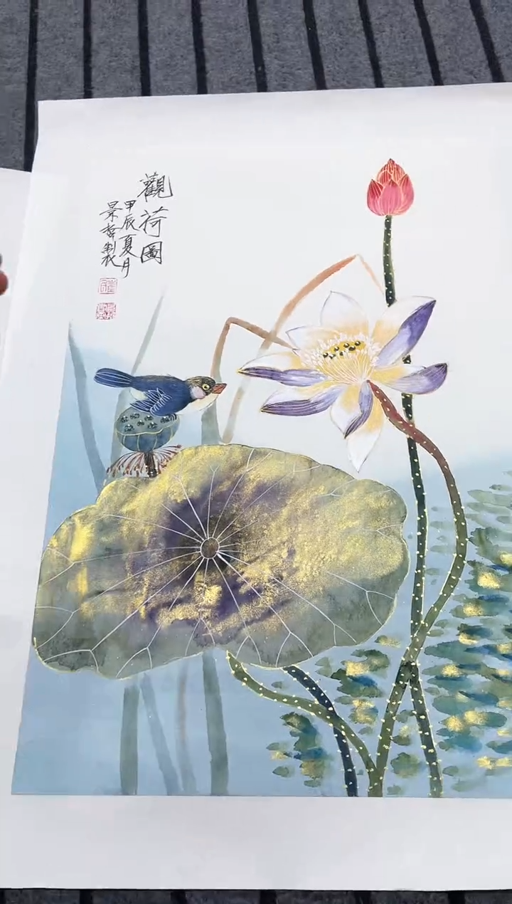 精品国画花鸟作品