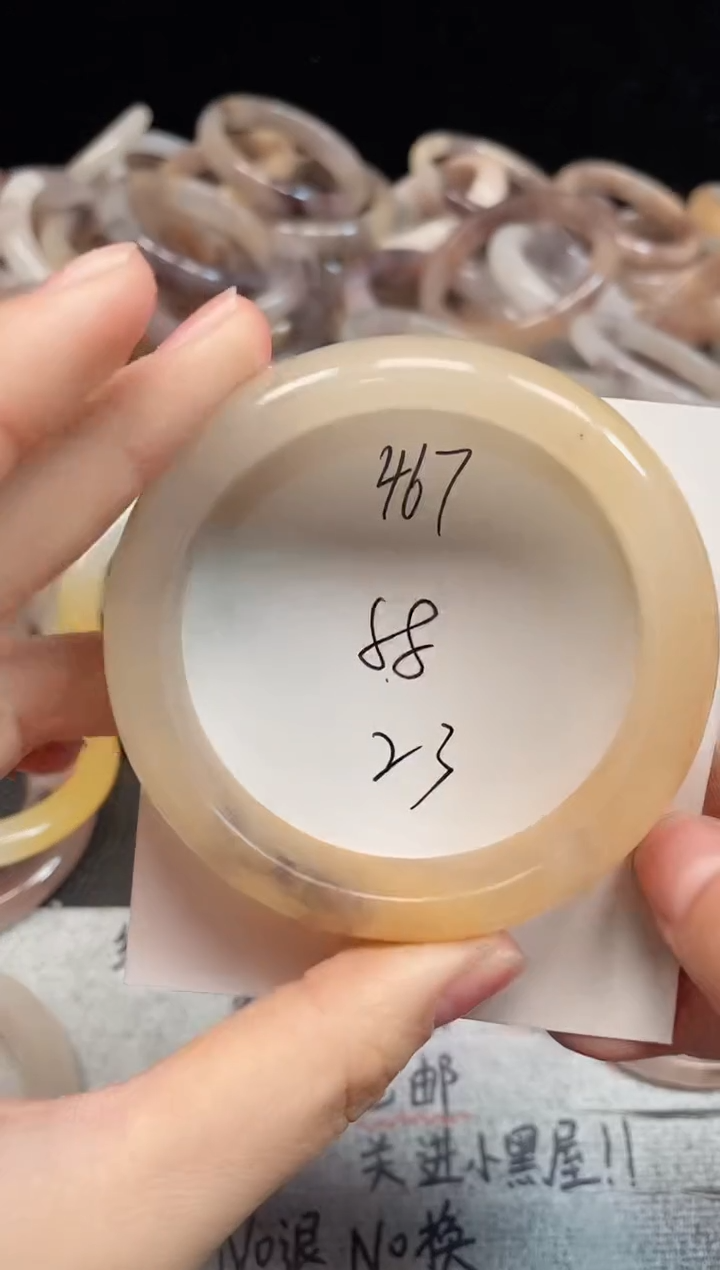 未镶嵌手镯石英质玉467