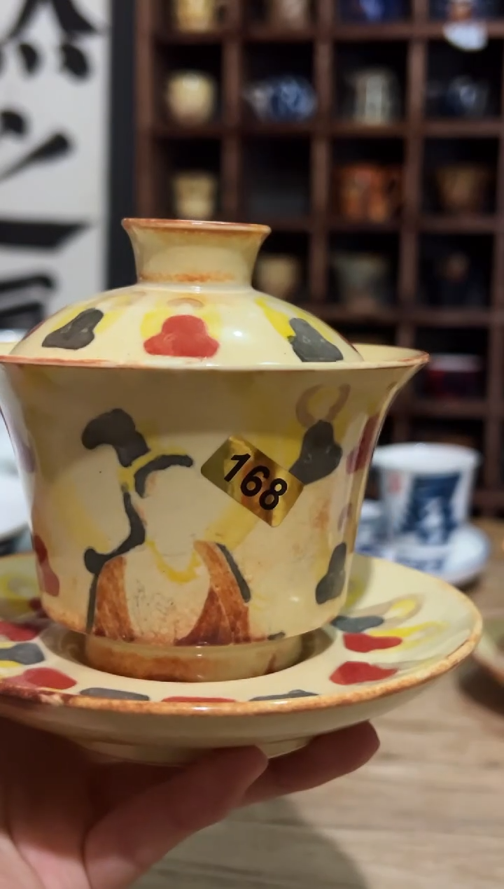 【闪购商品】观云听雨原创手绘茶具