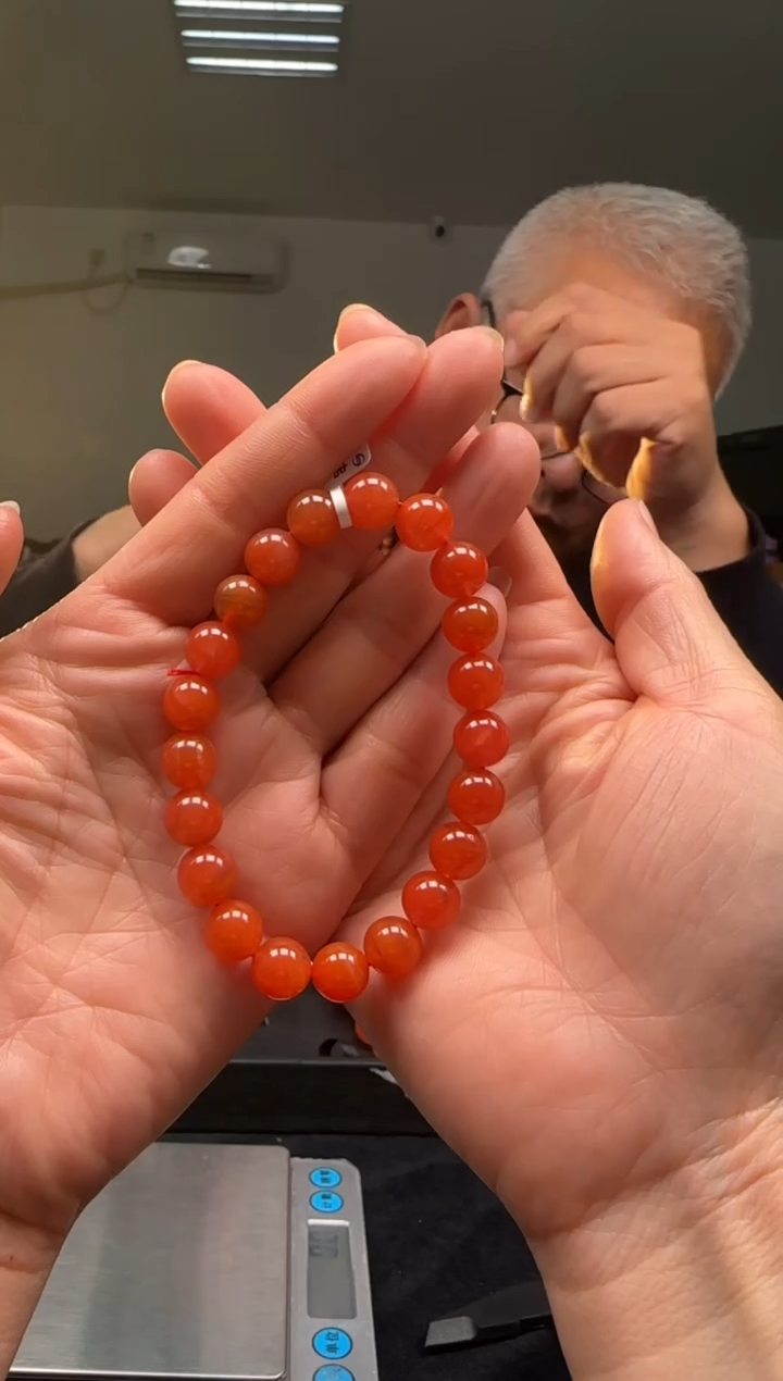 【闪购商品】南红玛瑙多样性发一件未镶嵌9mm保山手串圆珠
