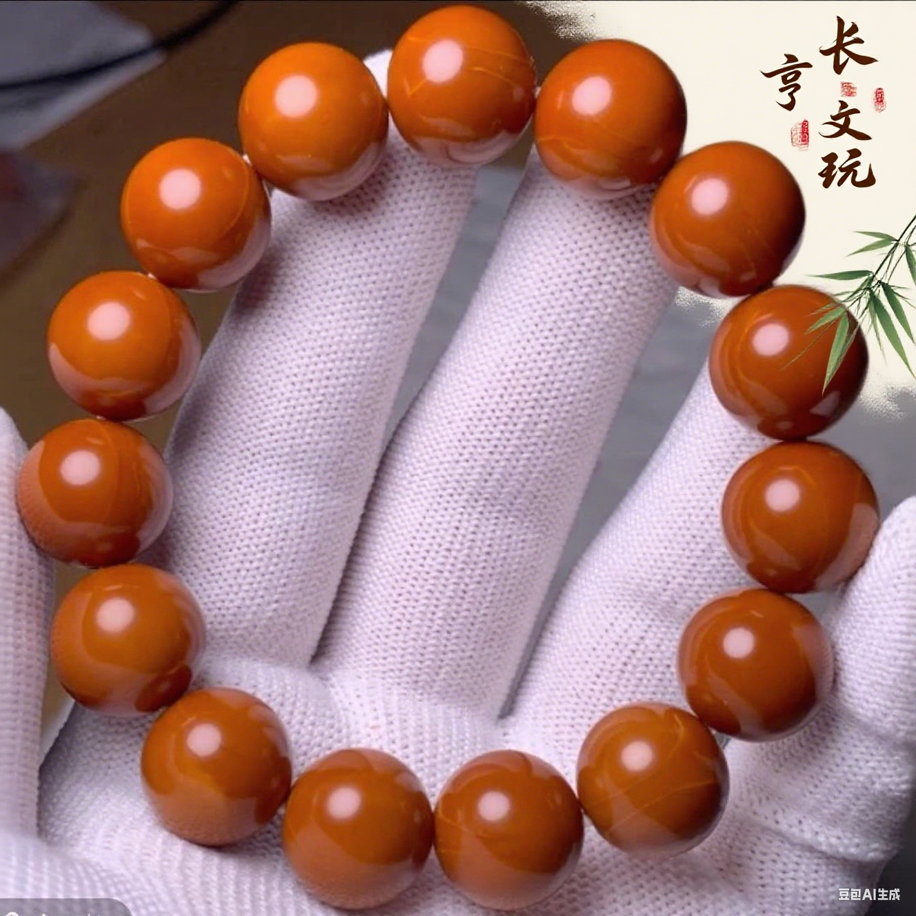 1.5橄榄核正圆光珠{树王}