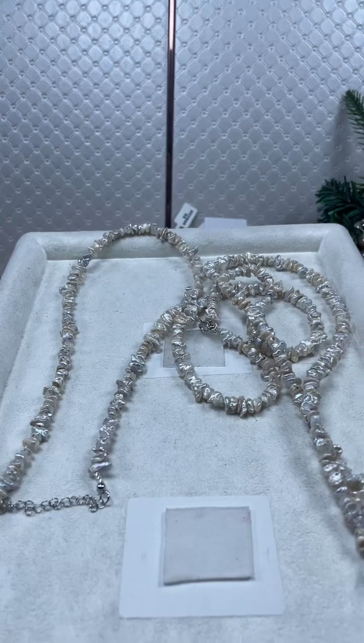 未镶嵌项链淡水珍珠【纯恬珍珠】（多样性发货发一）