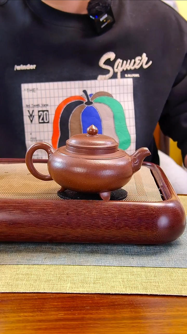 茶壶紫砂徐记福康 原矿紫砂 3