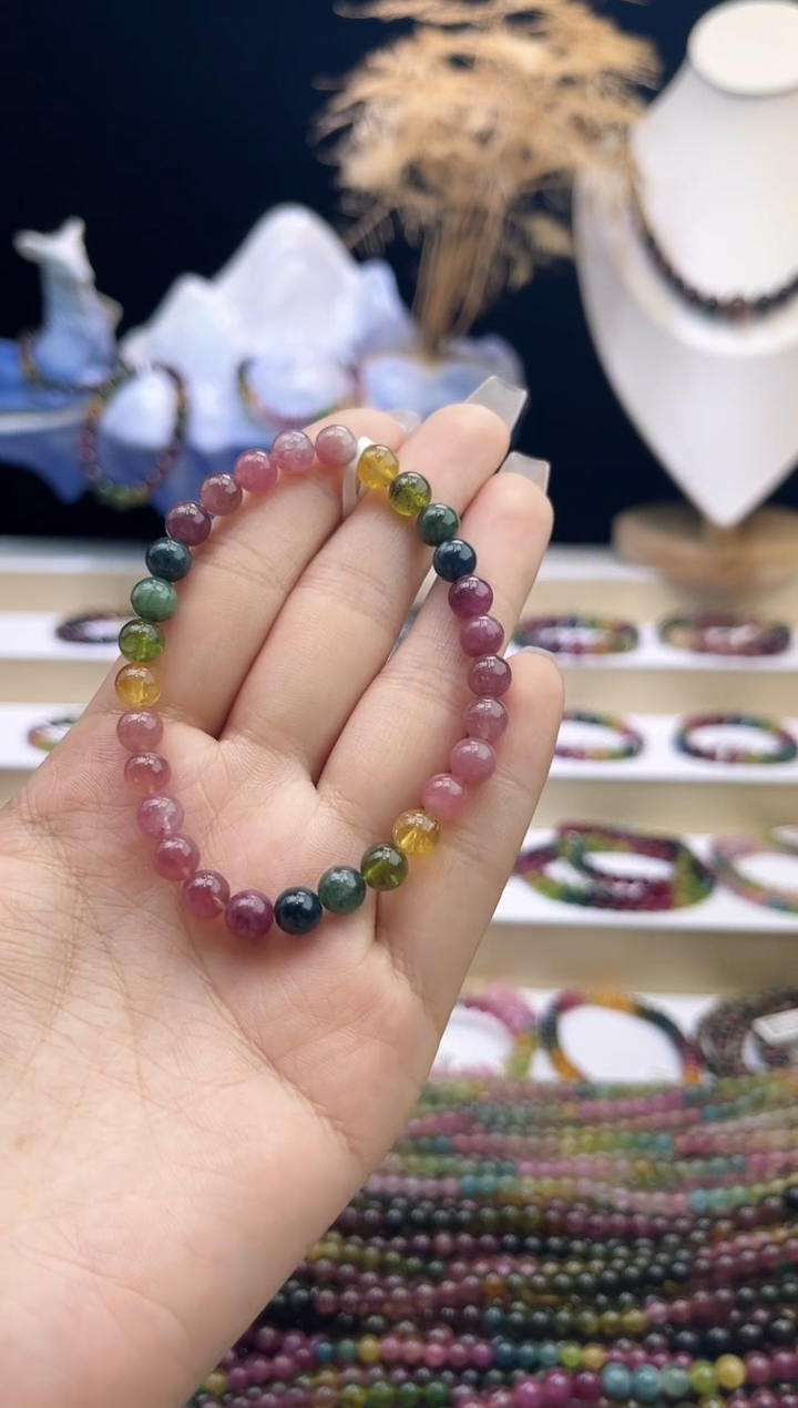 【闪购商品】碧玺/未镶嵌6mm+碧玺单圈多样性发货