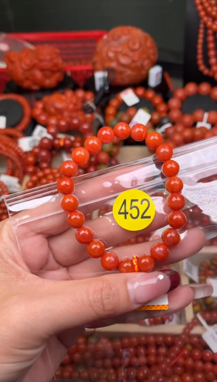【闪购商品】南红玛瑙珠宝奇石未镶嵌452-8+